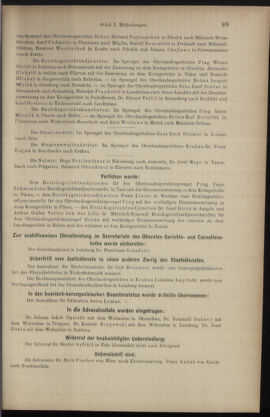 Verordnungsblatt des K.K. Justizministeriums 18920528 Seite: 7