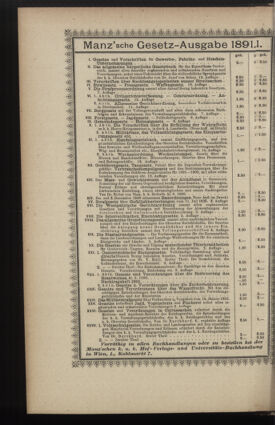 Verordnungsblatt des K.K. Justizministeriums 18920831 Seite: 8