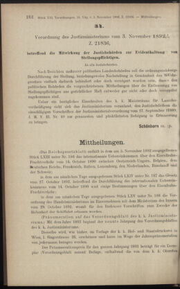 Verordnungsblatt des K.K. Justizministeriums 18921111 Seite: 2