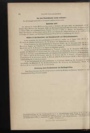 Verordnungsblatt des K.K. Justizministeriums 18930131 Seite: 10