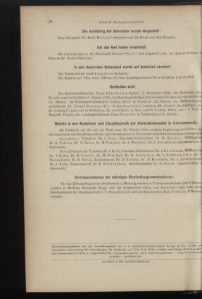 Verordnungsblatt des K.K. Justizministeriums 18930211 Seite: 8