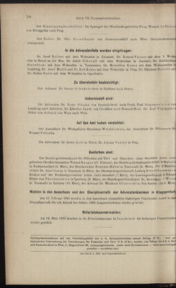 Verordnungsblatt des K.K. Justizministeriums 18930330 Seite: 6