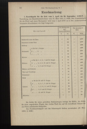 Verordnungsblatt des K.K. Justizministeriums 18930414 Seite: 2