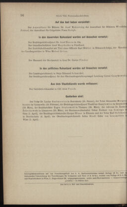 Verordnungsblatt des K.K. Justizministeriums 18930414 Seite: 6