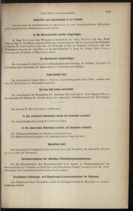 Verordnungsblatt des K.K. Justizministeriums 18931215 Seite: 15