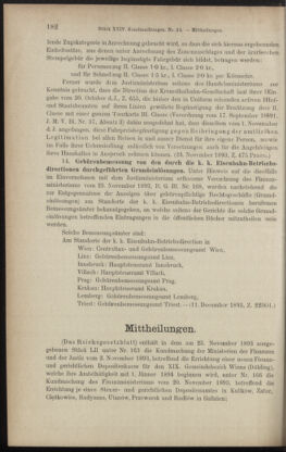 Verordnungsblatt des K.K. Justizministeriums 18931215 Seite: 8