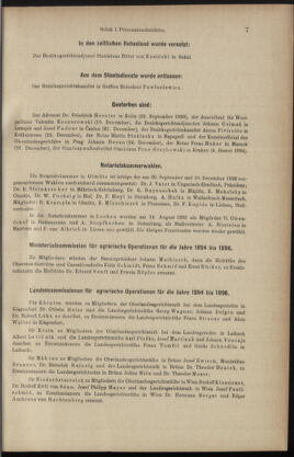 Verordnungsblatt des K.K. Justizministeriums 18940113 Seite: 7