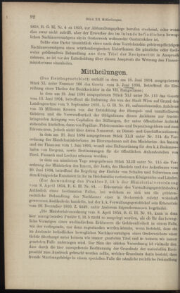 Verordnungsblatt des K.K. Justizministeriums 18940623 Seite: 8