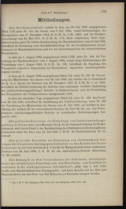 Verordnungsblatt des K.K. Justizministeriums 18940816 Seite: 7