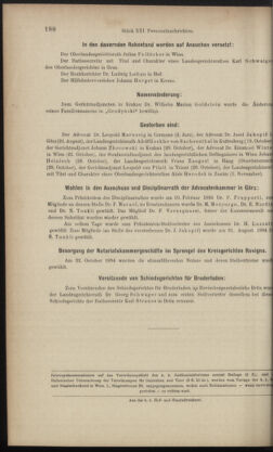 Verordnungsblatt des K.K. Justizministeriums 18941113 Seite: 16