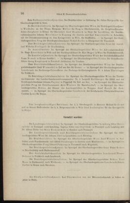 Verordnungsblatt des K.K. Justizministeriums 18950131 Seite: 6