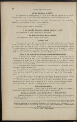 Verordnungsblatt des K.K. Justizministeriums 18950228 Seite: 8