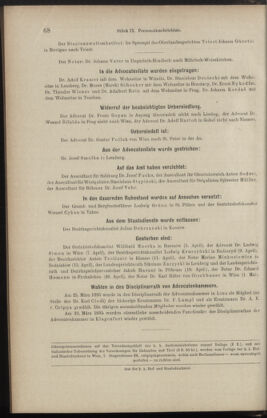 Verordnungsblatt des K.K. Justizministeriums 18950511 Seite: 6