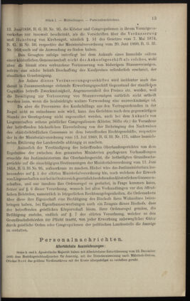 Verordnungsblatt des K.K. Justizministeriums 18960115 Seite: 13