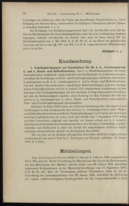 Verordnungsblatt des K.K. Justizministeriums 18960213 Seite: 2