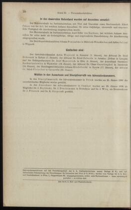 Verordnungsblatt des K.K. Justizministeriums 18960213 Seite: 8