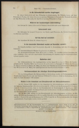 Verordnungsblatt des K.K. Justizministeriums 18960418 Seite: 16