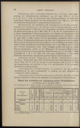 Verordnungsblatt des K.K. Justizministeriums 18960506 Seite: 10