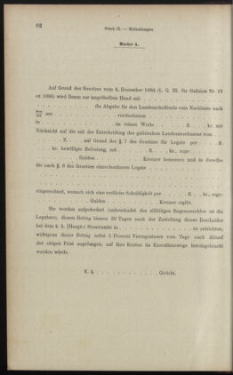 Verordnungsblatt des K.K. Justizministeriums 18960506 Seite: 8