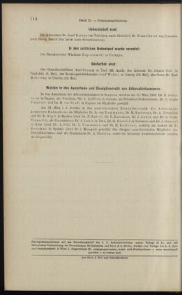 Verordnungsblatt des K.K. Justizministeriums 18960603 Seite: 8