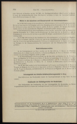 Verordnungsblatt des K.K. Justizministeriums 18960618 Seite: 10