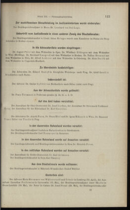 Verordnungsblatt des K.K. Justizministeriums 18960618 Seite: 9