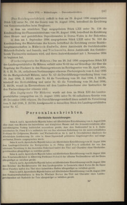 Verordnungsblatt des K.K. Justizministeriums 18960912 Seite: 3