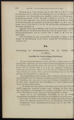 Verordnungsblatt des K.K. Justizministeriums 18961031 Seite: 2