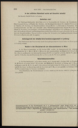 Verordnungsblatt des K.K. Justizministeriums 18961128 Seite: 14