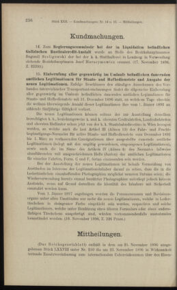 Verordnungsblatt des K.K. Justizministeriums 18961128 Seite: 4