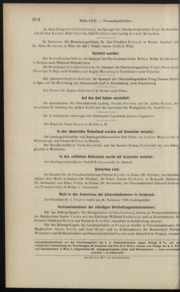 Verordnungsblatt des K.K. Justizministeriums 18961212 Seite: 6