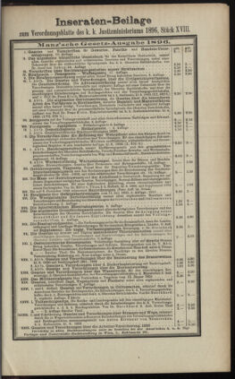 Verordnungsblatt des K.K. Justizministeriums 18961231 Seite: 191