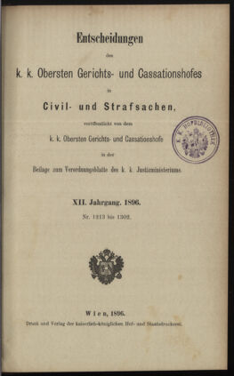 Verordnungsblatt des K.K. Justizministeriums 18961231 Seite: 25