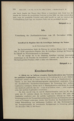 Verordnungsblatt des K.K. Justizministeriums 18961231 Seite: 6