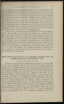 Verordnungsblatt des K.K. Justizministeriums 18961231 Seite: 99