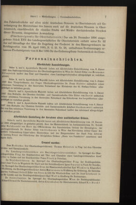 Verordnungsblatt des K.K. Justizministeriums 18970114 Seite: 7