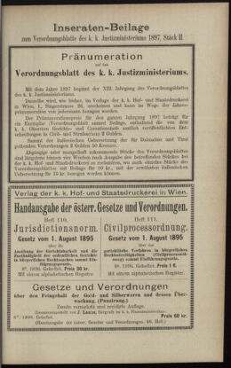 Verordnungsblatt des K.K. Justizministeriums 18970130 Seite: 7