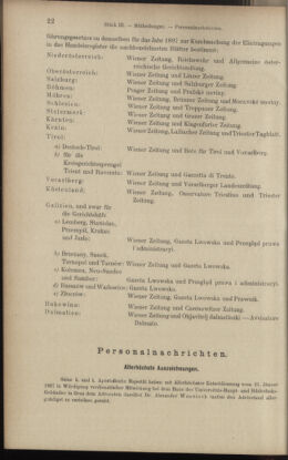 Verordnungsblatt des K.K. Justizministeriums 18970213 Seite: 6