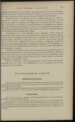 Verordnungsblatt des K.K. Justizministeriums 18970508 Seite: 29