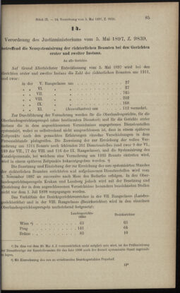 Verordnungsblatt des K.K. Justizministeriums 18970508 Seite: 3