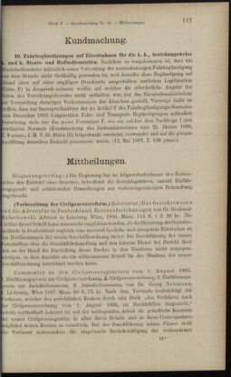 Verordnungsblatt des K.K. Justizministeriums 18970520 Seite: 3