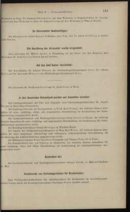 Verordnungsblatt des K.K. Justizministeriums 18970520 Seite: 7