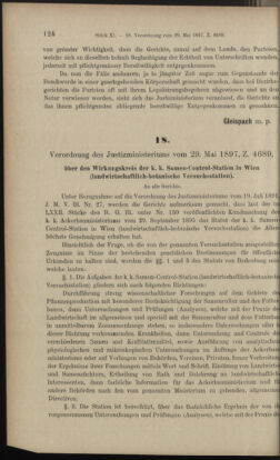 Verordnungsblatt des K.K. Justizministeriums 18970605 Seite: 2