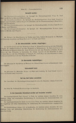 Verordnungsblatt des K.K. Justizministeriums 18970605 Seite: 7