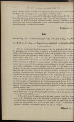 Verordnungsblatt des K.K. Justizministeriums 18970619 Seite: 2