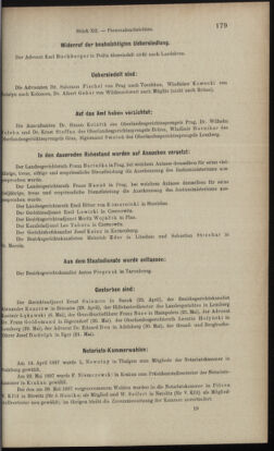 Verordnungsblatt des K.K. Justizministeriums 18970619 Seite: 49