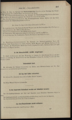 Verordnungsblatt des K.K. Justizministeriums 18970705 Seite: 27