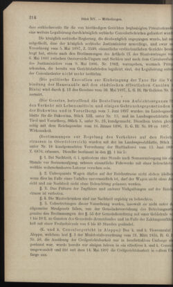 Verordnungsblatt des K.K. Justizministeriums 18970721 Seite: 6