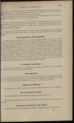 Verordnungsblatt des K.K. Justizministeriums 18970806 Seite: 9