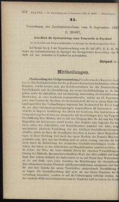 Verordnungsblatt des K.K. Justizministeriums 18970928 Seite: 2